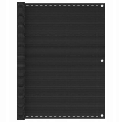  vidaXL HDPE erkély paraván 120x300 cm antracit