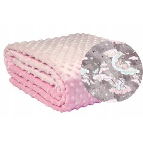   Baba takaró - Ágytalapú ágy takaró paplan 90x160 kövér minky