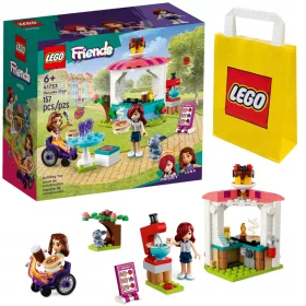    LEGO Friends 41753 Palacsintás + Papírzacskó LEGO 6315786 sárga 24x8x18 cm