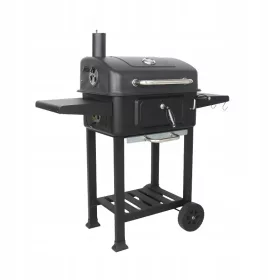   Faszenes grill - Nagy szén kerti grill fedje le a kandalló hajtókarát