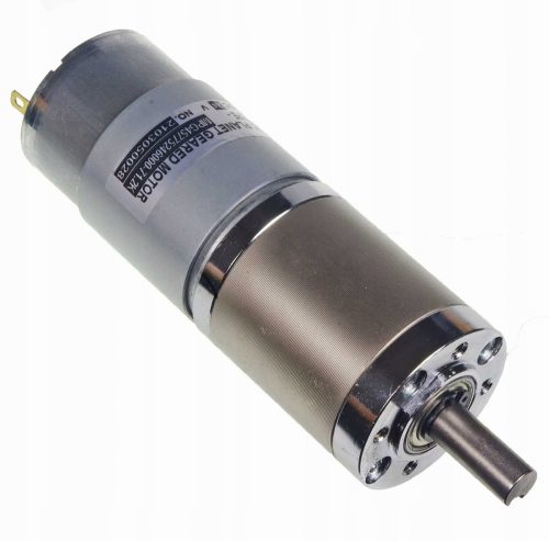 Motoreduktor planetáris 73obr/perc, 24VDC 29kg.cm