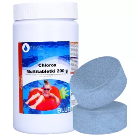   Medence kémia - 10 az 1-ben POOL CLORINE MULTIFUNKCIÓS TABLETTA 200g 1kg