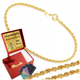  585 arany színű Corda női karkötő