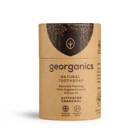   Fogkrém gyerekeknek - Fogammosó szappan szén, 60 ml, georganics