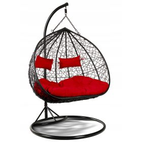   Akasztószék - FÜGGŐ KUBÓKOSÁR FOTEL 2 SZEMÉLYES KERTI hinta