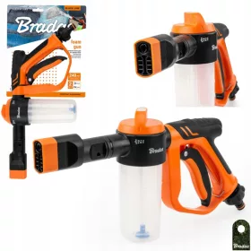   Habosító magasnyomású mosóhoz -  ALACSONY NYOMÁSÚ HABZUHANY BRADAS KERTI TÖMLŐHEZ