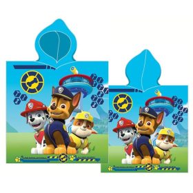   Baba törölköző kapucnival - Poncho Poncho Patrol gyermekeknek 50x100 Hood