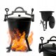 Bogrács - Caulted vadászgép 8l pot máglya grill