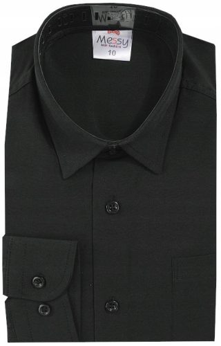 Gyerek ing - Elegáns fekete formális ing 13 éves j140f
