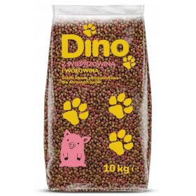   Száraz kutyaeledel - DINO száraz kutyaeledel sertéshússal 10kg