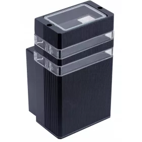    SuperLED kerti fali lámpa, sötét kőris, fekete GU10 35 W
