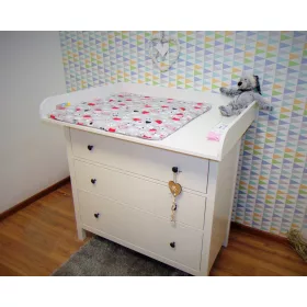   Kemény cserebetét - Pelenkázóasztal huzat Hemnes komódhoz 108x50