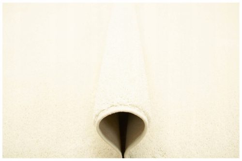 Szőnyeg - 200x250 cm krémes bozontos szőnyeg filc a nappali számára