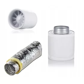 Growtent szellőző készlet 125 mm 4 db.