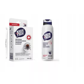   Permetező, aeroszol kullancsok, szúnyogok ellen Kick The Tick 0,3 kg 200 ml + Kick the Tick kullancseltávolító készülék