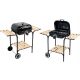 Faszenes grill - Kerti grill 45x40 cm rács beállításával