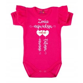   Gyermek body - A test felirata Anyu és apa nevének legnagyobb szerelme