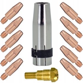   Hegesztőpisztoly - MIGOMAT MIG MAG alkatrészek az MB 24 1,0 mm-es tokmányhoz