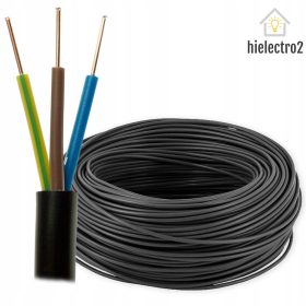  Kerek kábel, elektromos, szerelés, föld YKY Elektrokabel 3 x 1,5