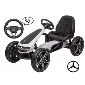   Gokart gyerekeknek - A Mercedes go -kart pedálokhoz, a nagy körök engedélyével