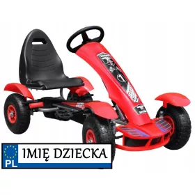   Gokart gyerekeknek - Pedal go -pedal egy nagy jármű egy 50 kg -os gyermek számára