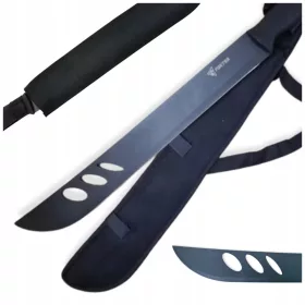   Kés, machete - Hatalmas teljes tang N219A katonai vadászkés