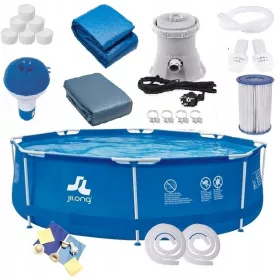 Avenli körkeretes medence 300 x 300 cm + 6 egyéb termék