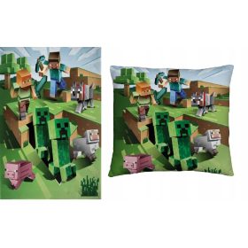   Baba takaró - Gyapjú takaró 100x150 és minecraft kúszónövény párna