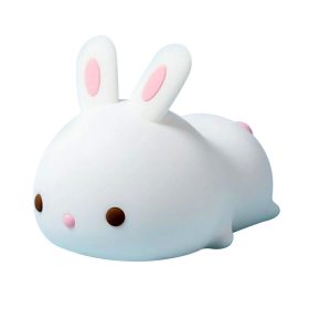   Gyermek éjszakai lámpa - Gyönyörű éjszakai lámpa nyúl éjszakai fény 7 fehér szín