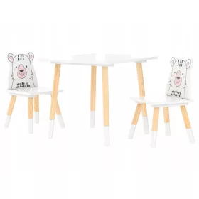   Gyermek asztal és székek - Asztal és 2 szék gyermekeknek Livarno otthon