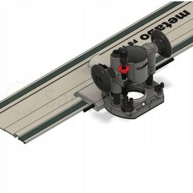   Vezetősín - Csatlakoztatja a Makita marógépet egy metabó sínvel