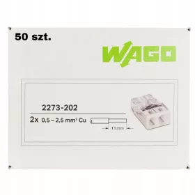 Ateon gyorscsatlakozó 0,5-2,5 mm² / 2, 1 db.