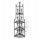Virágtartó - 45 cm 100W Klausber Cylulator padlóhengeres