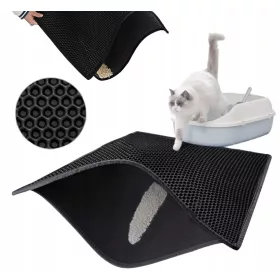   Macska WC - Mat pad az alom doboz alatt, amely 60x45 -et gyűjt