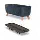 Prosperplast DGCL600E-S433 virágcserép fekete 58x24x23,5 cm