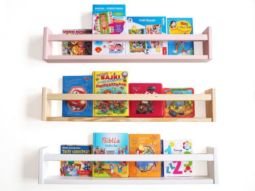 Polc a gyerekszobába - A gyermekkönyvek polcai Montessori White