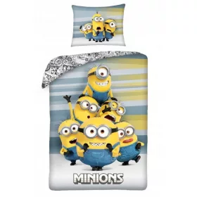 Minionki ágynemű 140x200 egy baba pamuthoz