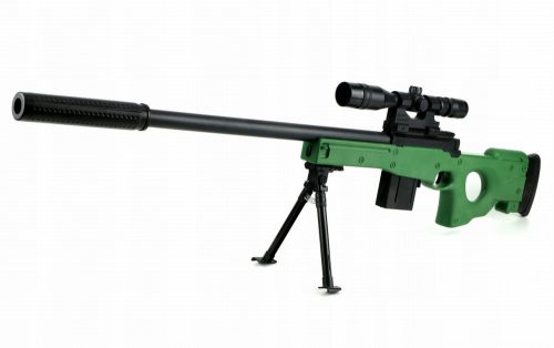 Gyermek fegyver - Sniper puska golyókhoz lézer 54K