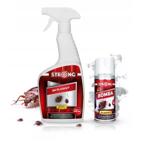    Permetező, aeroszol poloska ellen Erős 150 ml + Füstbomba poloska ellen Erős 150 ml