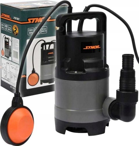 Búvárszivattyú 400 W 8000 l/h