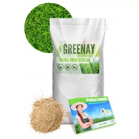    Díszfű, fűkeverék, kert Greenay 250 m² 5 kg + Gyönyörű pázsit - gyakorlati tanácsok szakértőktől Kollektív munka