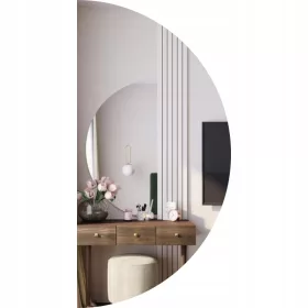   Fürdőszoba tükör - Lavar tükör falkör, ovális 600 x 1200 mm