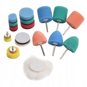   Szerszámkészletek - Mini polírozó polírozó overlays 16 db. Mini