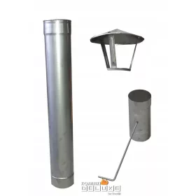 Cső 1m tetőkészlet kenyérsütőhöz