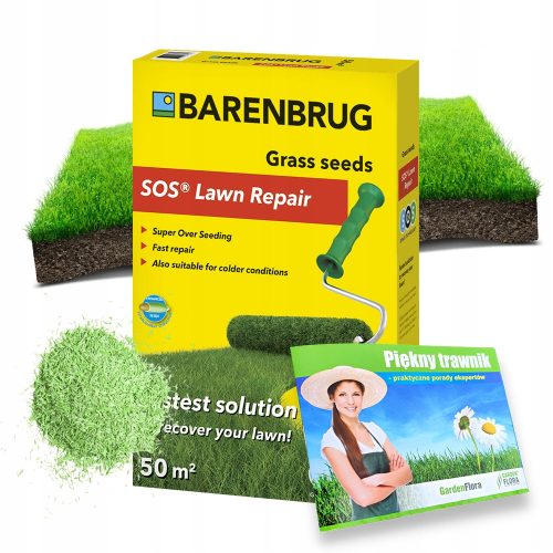  Barenbrug felújítási fű 50 m² 1 kg + Gyönyörű pázsit - gyakorlati tanácsok szakértőktől Kollektív munka