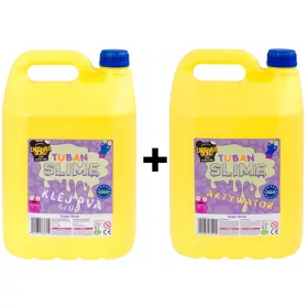    PVA ragasztó aktivátor Tuban Slime 5 l + Tuban folyékony ragasztó 5000 ml