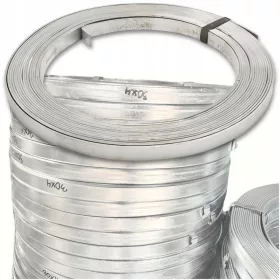   Horganyzott acél szalag 30x4 25m acél lapos rúd | izosky_pl gyűrűs földelő elektróda