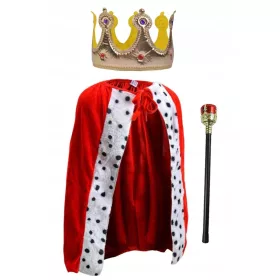 Fiú jelmez - King ruhája Király köpeny