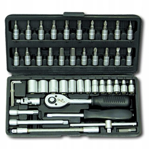 Szerszámkészletek - Alkotó csavarkulcsok halmaza 1/4 "Honiton 46 EL.