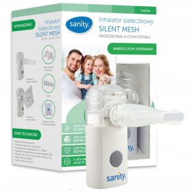   Gyermek inhalátor - Sanita Silent Mesh Sanita háló inhaláló + USB